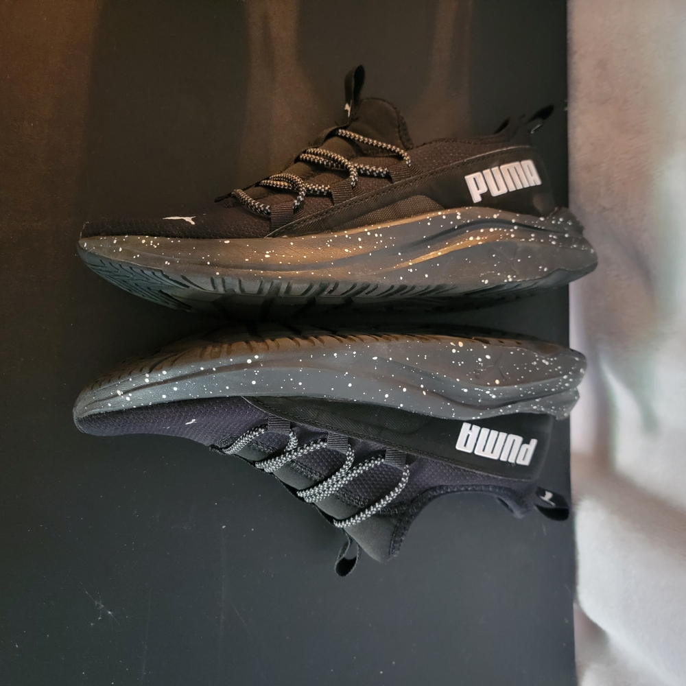 Puma Kids Black Sneakers - Picture 8 of 10